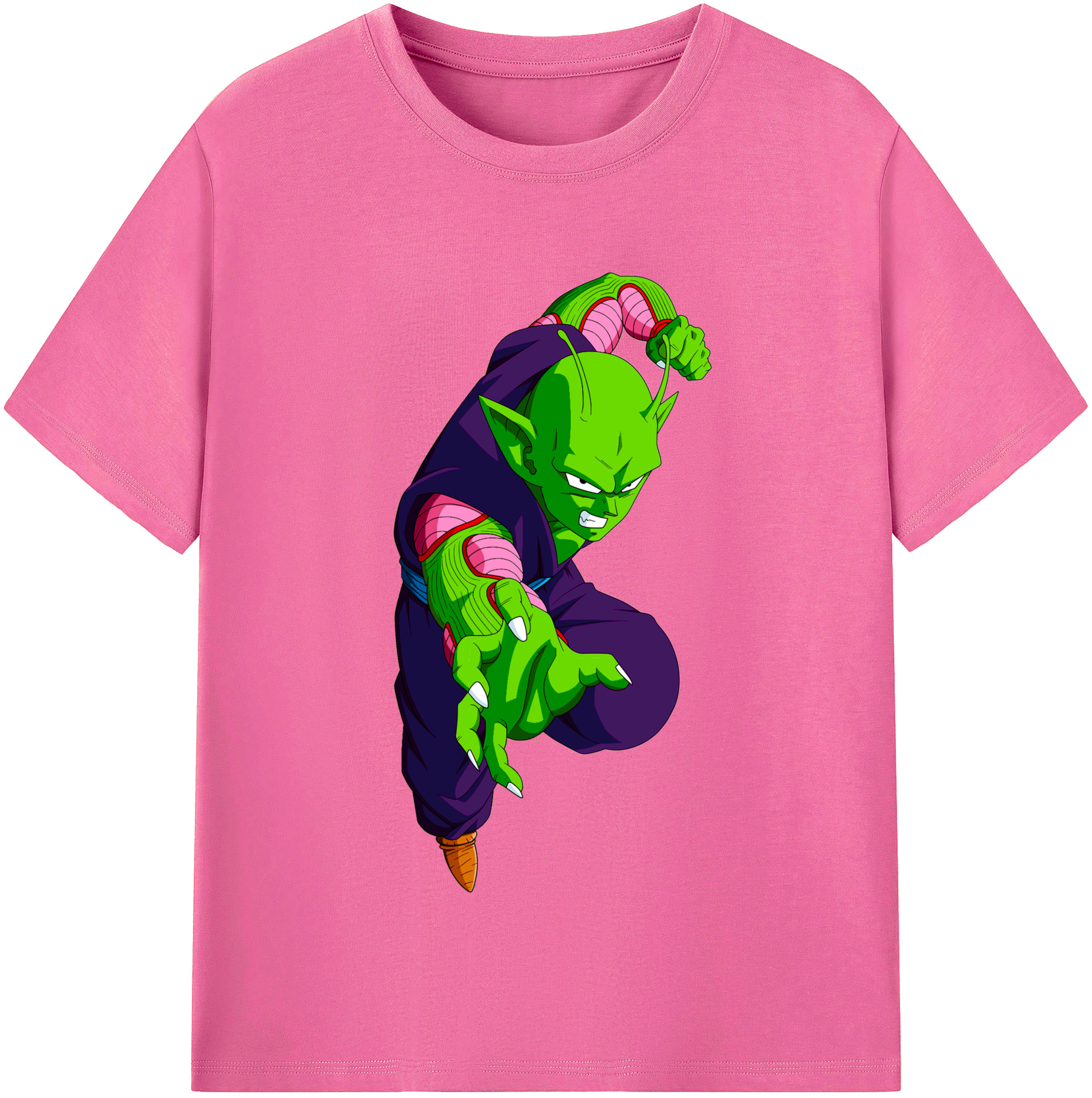 （画像用） ドラゴンボール ピッコロ DRAGON BALL Piccolo レディースカジュアルプリントTシャツ（綿100％）